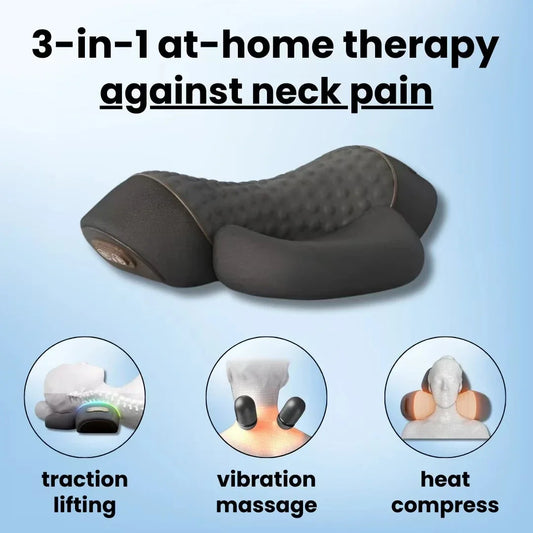 3-in-1 Heated Neck Massage Pillow