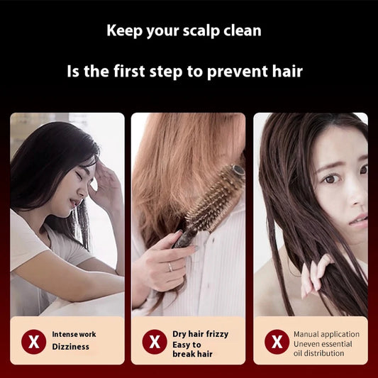 Red Light Therapy Hair Growth Massage Scalp Hair Care